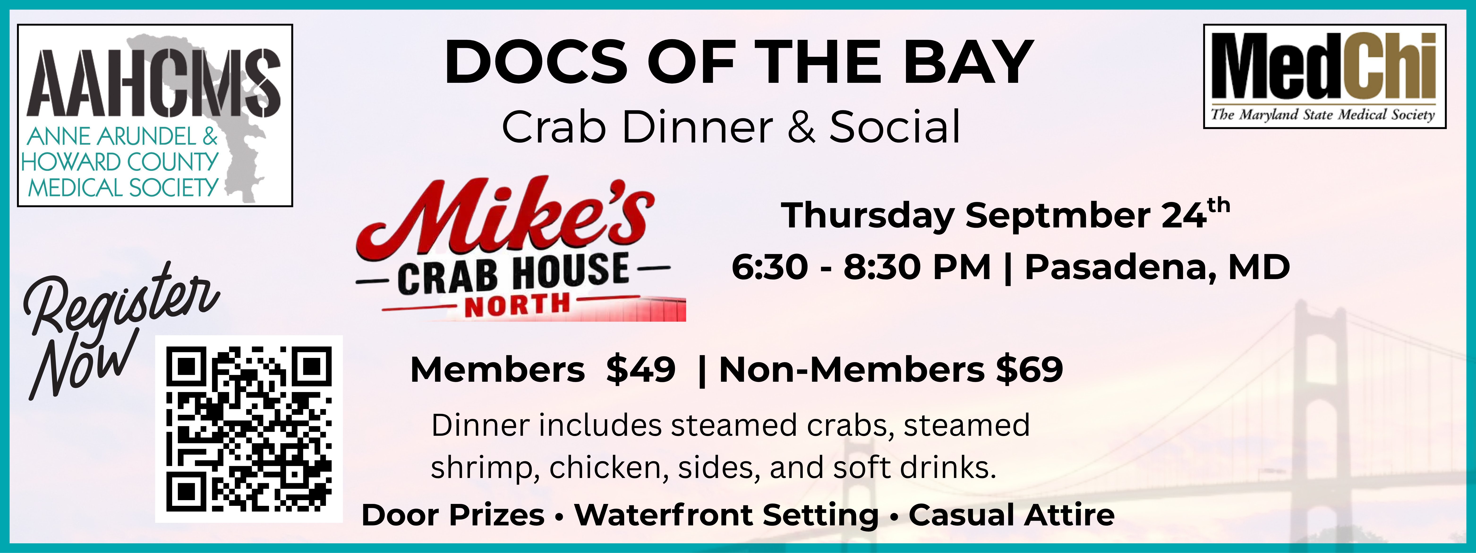 Docs of the Bay Crab Dinner & Social