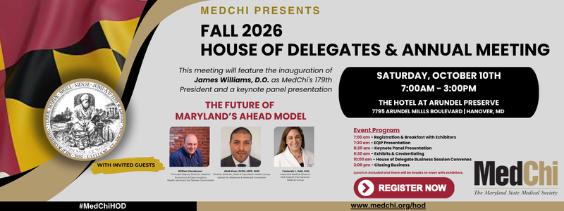 MedChi House of Delegates Meeting
